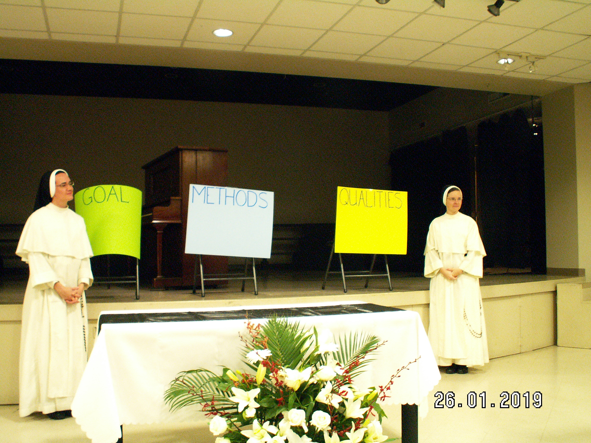 Sisters of St. Cecilia.